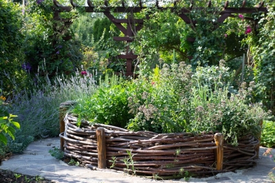 Kräuter-Hochbeet - Garten gestalten in Sachsen